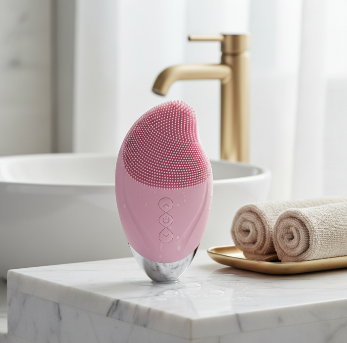 Kahina PureClean™ Brosse Faciale Sonique – Nettoyage Doux par KahinaGlow™